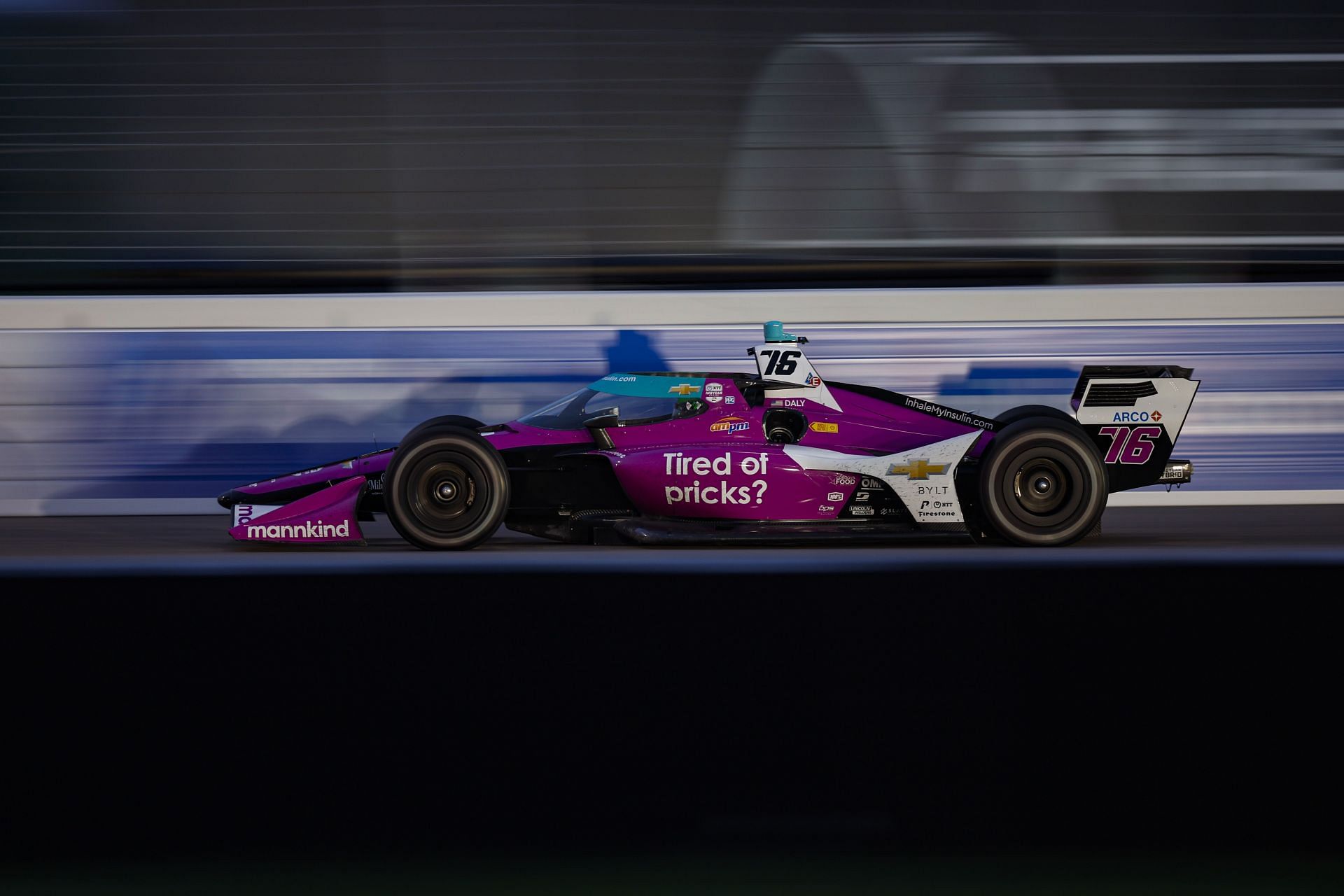 Conor Daly drives his No. 75 JHR Chevy at the Bommarito Automotive Group 500 - Source: Getty